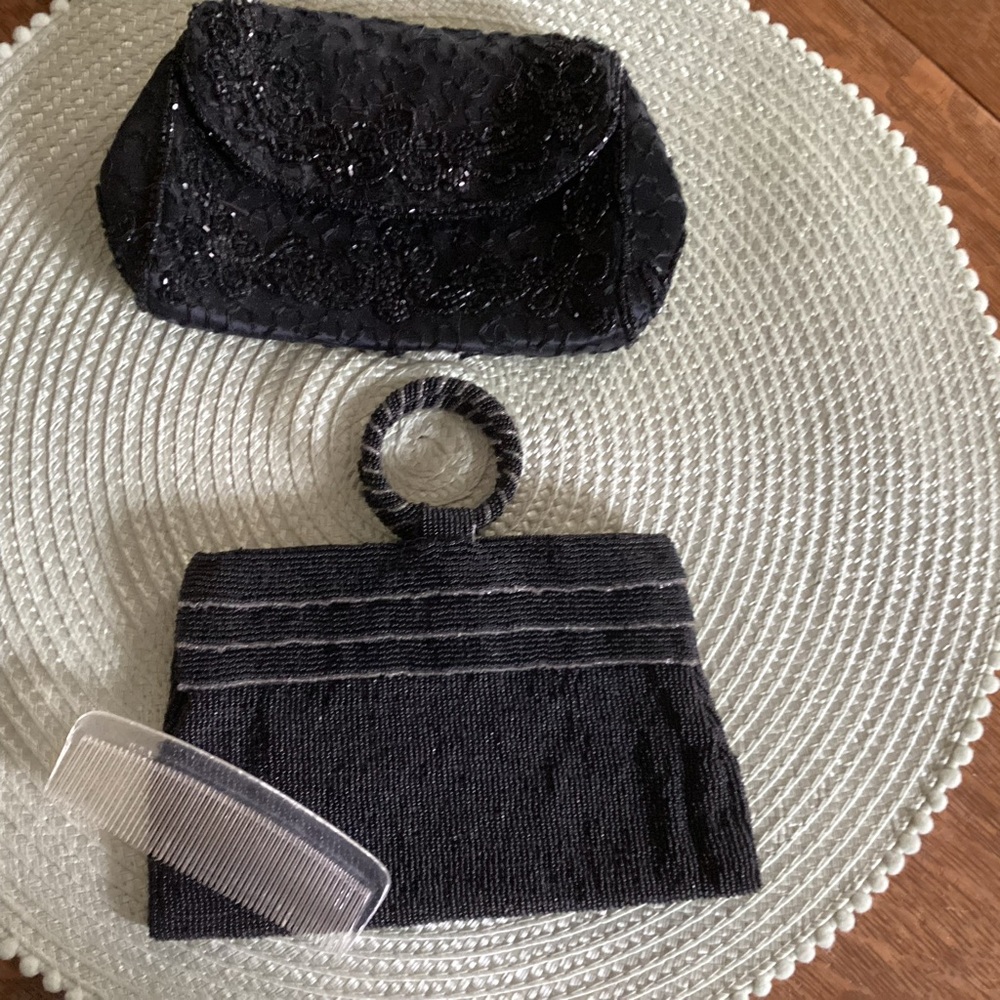 5 Vintage Evening Clutch Bags - 1940s
